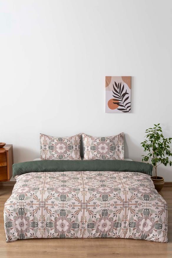 Etnik Saray Outlet Çift Kişilik Nevresim Takımı Pamuklu