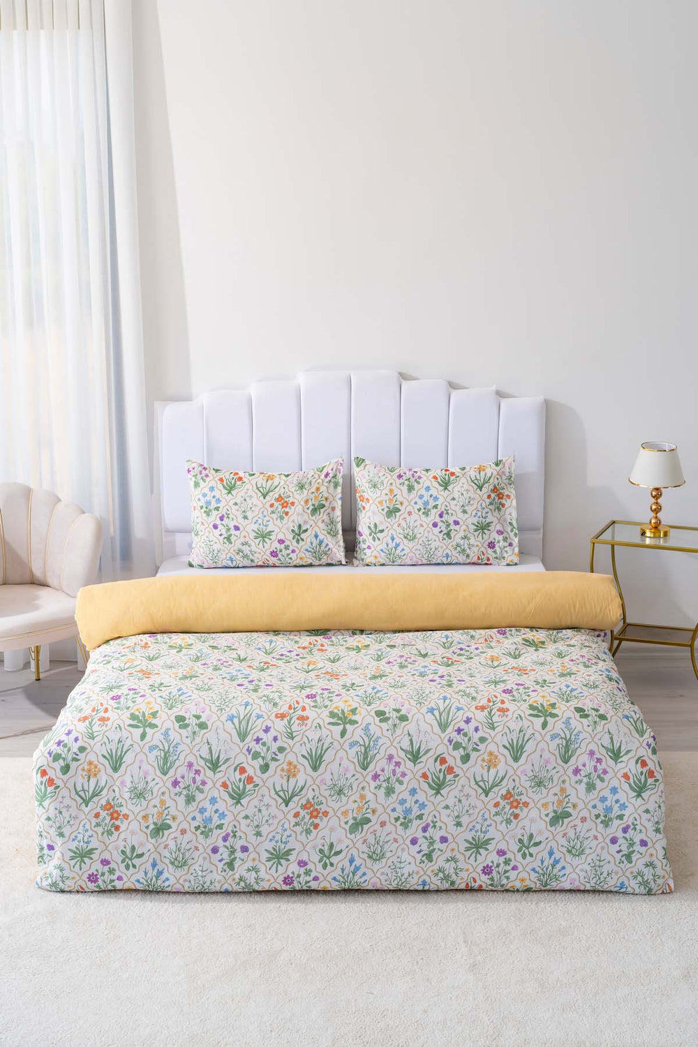 Sonya Çift Kişilik Outlet Nevresim Takımı Pamuklu