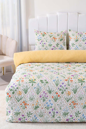 Sonya Çift Kişilik Outlet Nevresim Takımı Pamuklu