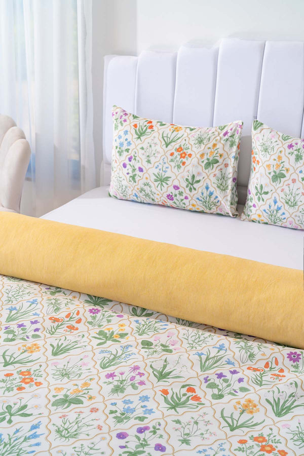 Sonya Çift Kişilik Outlet Nevresim Takımı Pamuklu