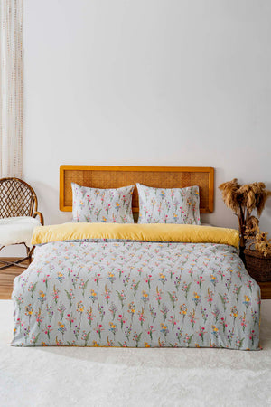 Begonvil Outlet Çift Kişilik Nevresim Takımı Pamuklu