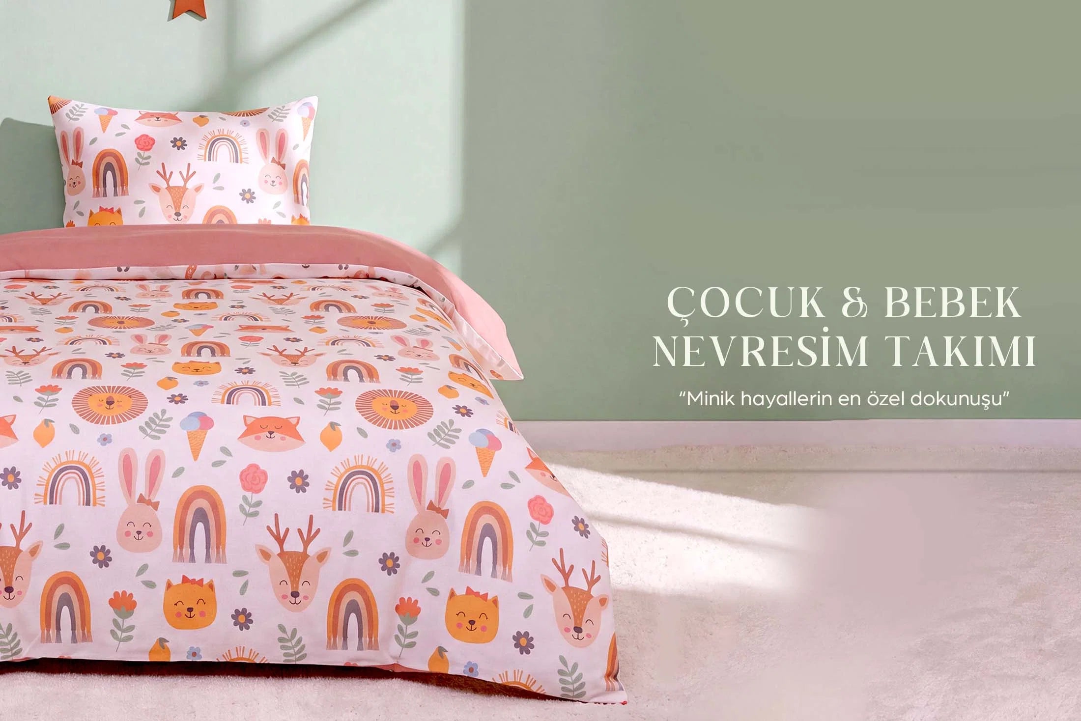 RİVAİSTANBUL İLE SAĞLIKLI, KONFORLU VE HUZURLU UYKULAR: ÇOCUK & BEBEK NEVRESİM TAKIMLARI