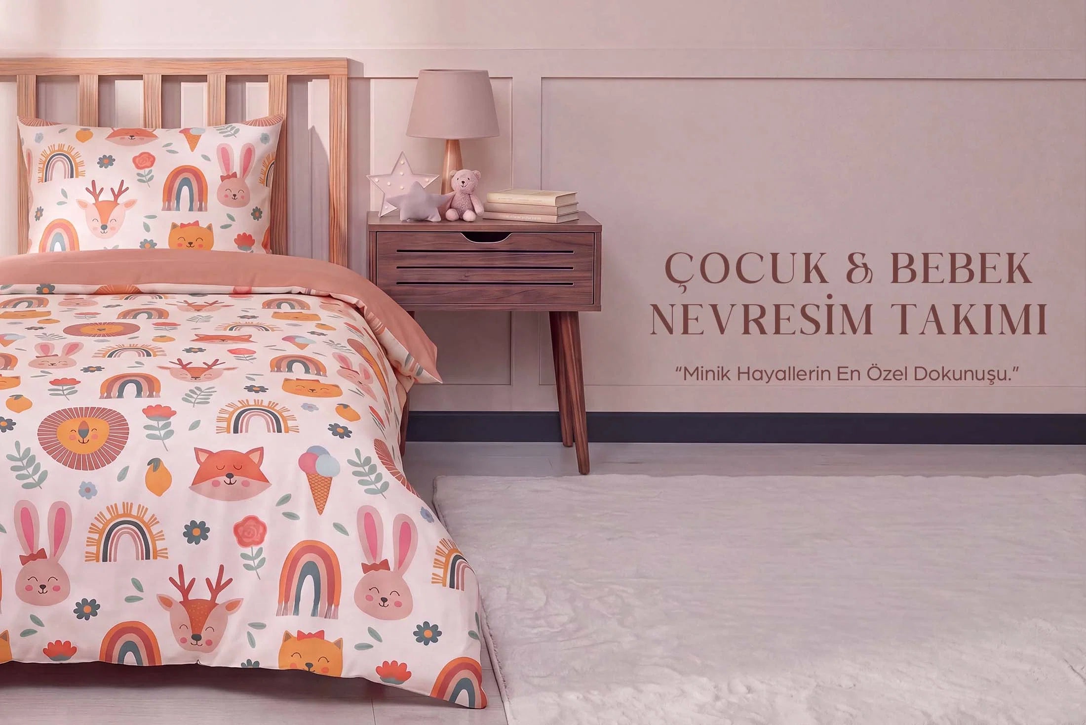 RİVAİSTANBUL İLE SAĞLIKLI, KONFORLU VE HUZURLU UYKULAR: ÇOCUK & BEBEK NEVRESİM TAKIMLARI