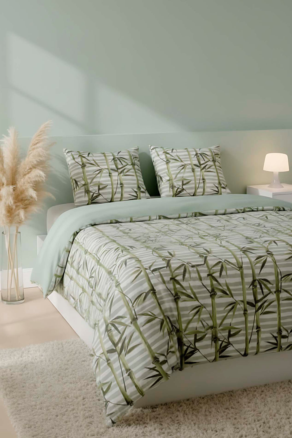 Bambu Tek Kişilik Outlet Nevresim Takımı Pamuklu