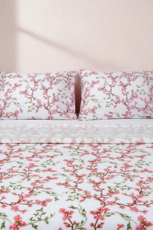 Sakura Çift Kişilik Peluş Battaniye