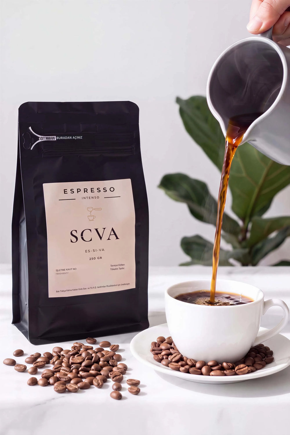 SCVA Intenso Taze Kavrulmuş Espresso Kahve 250 gr