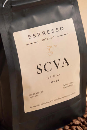 SCVA Intenso Taze Kavrulmuş Espresso Kahve 250 gr