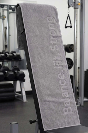 Bfs Gri %100 Pamuklu Sporcu Havlusu 30x120 cm