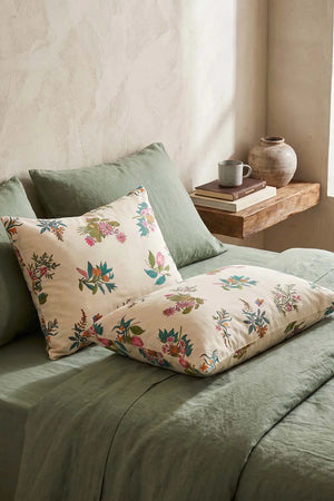 Haki Bianca Çift Kişilik Lastikli Çarşaf Takımı 160x200 cm - 3 Parça – görsel 7