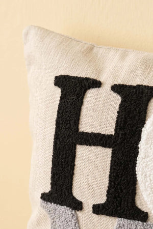 Home Yazılı Punch Dekoratif Kırlent Kılıfı