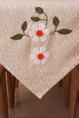 Pure Daisy Kasso Punch İşlemeli Runner 35x110 cm