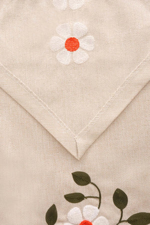 Pure Daisy Kasso Punch İşlemeli Runner 35x110 cm