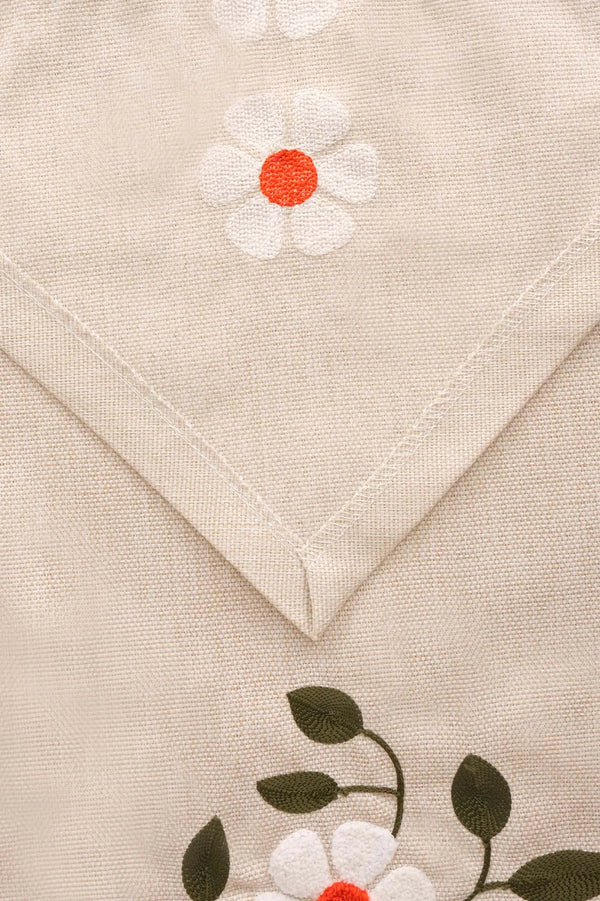 Pure Daisy Kasso Punch İşlemeli Runner 35x110 cm