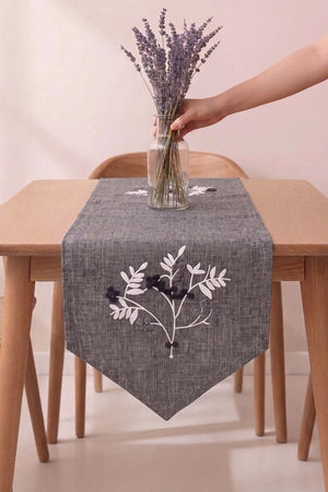 Silvara Kasso Punch İşlemeli Runner 35x110 cm