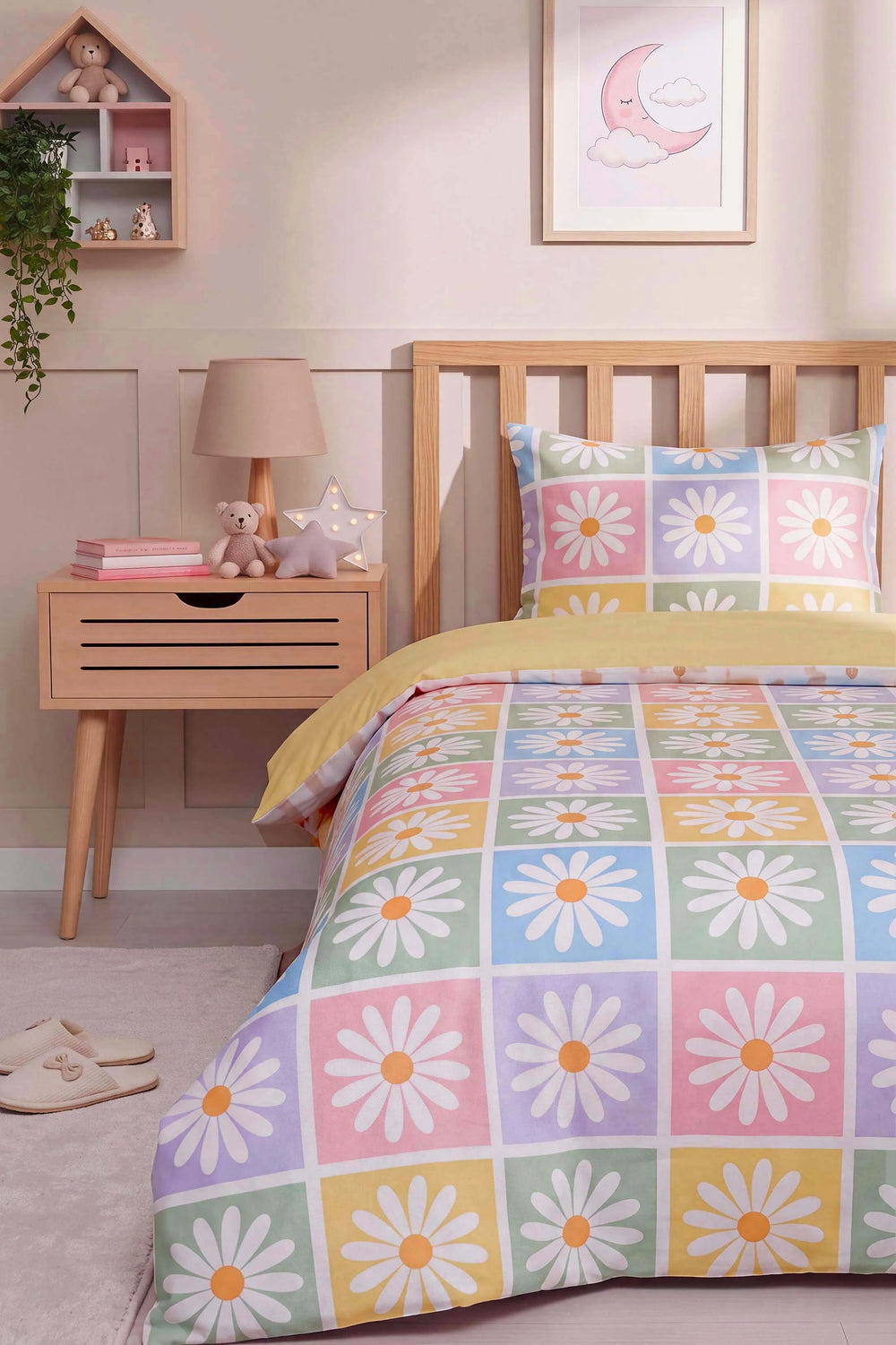 Candy Bloom Tek Kişilik Pamuklu Nevresim Takımı