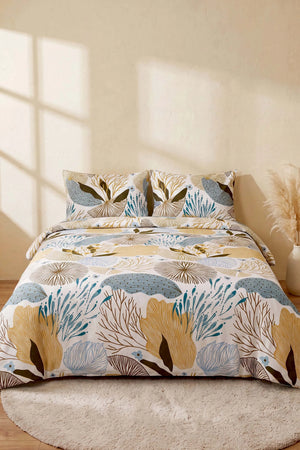 Dune Blue Çift Kişilik Nevresim Takımı – 4 Parça