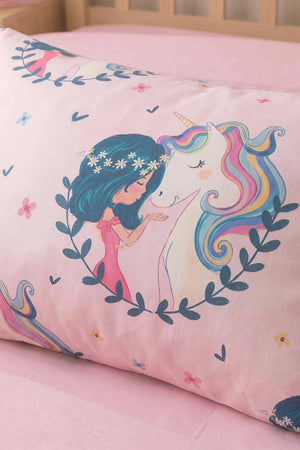 Unicorn Pamuklu Çocuk Nevresim Takımı