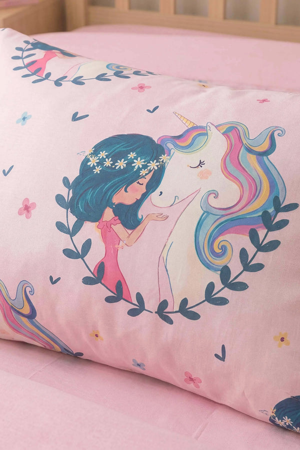 Unicorn Pamuklu Çocuk Nevresim Takımı