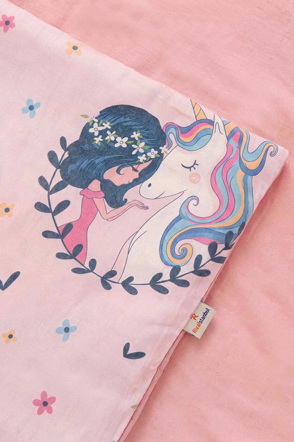 Unicorn Pamuklu Çocuk Nevresim Takımı