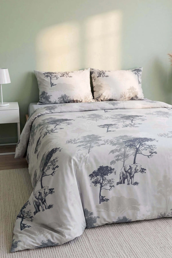 Simple Elegance Ranforce Çift Kişilik Nevresim Takımı – 4 Parça