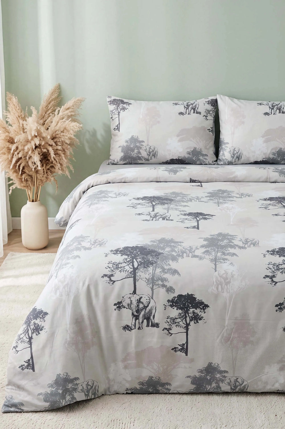 Simple Elegance Ranforce Çift Kişilik Nevresim Takımı – 4 Parça