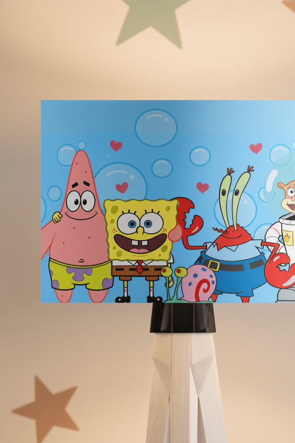 Sünger Bob Çocuk Odası Lambader