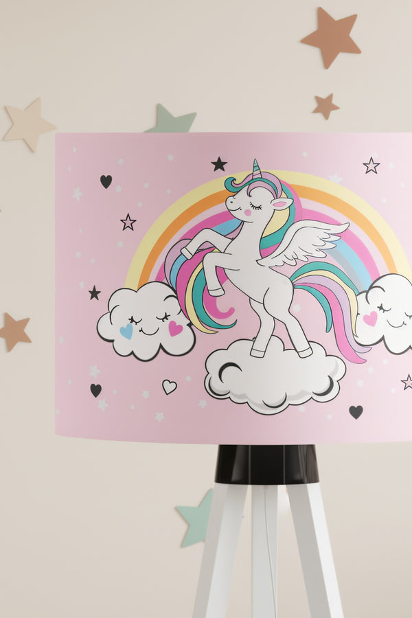 Sihirli Unicorn Çocuk Odası Lambader