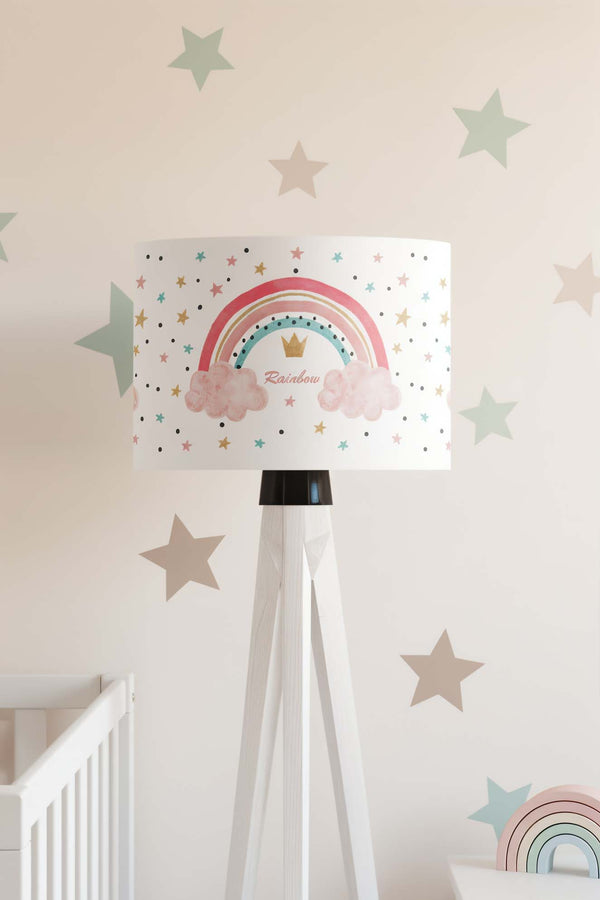 Şeker Gökkuşağı Çocuk Odası Lambader