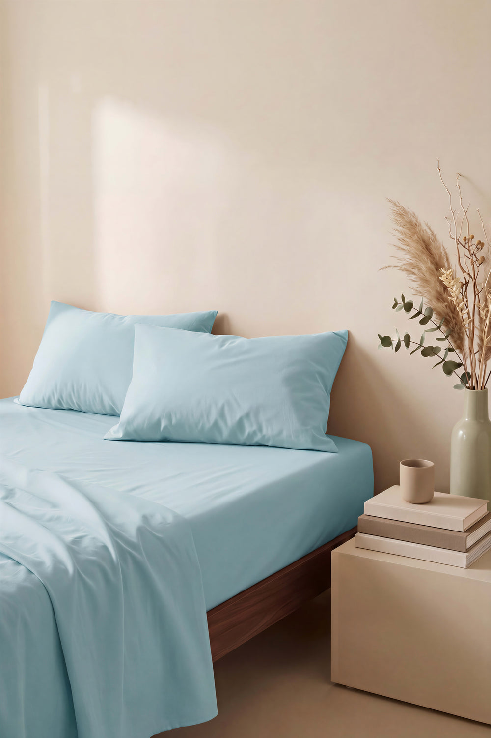 Mint Çift Kişilik Lastikli Çarşaf Takımı 160x200 cm - 3 Parça