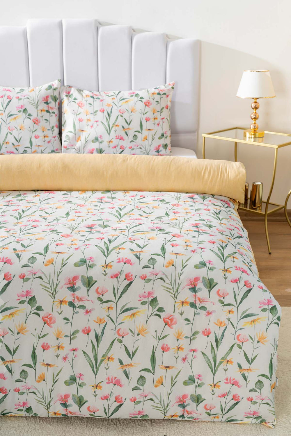 Botanical Tek Kişilik Nevresim Takımı Pamuklu