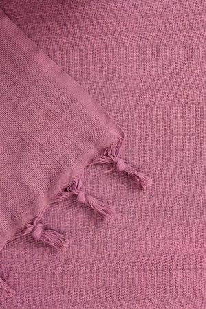 Pembe Natural Çift Kişilik Pike & Yatak Örtüsü 200x230 cm – görsel 5