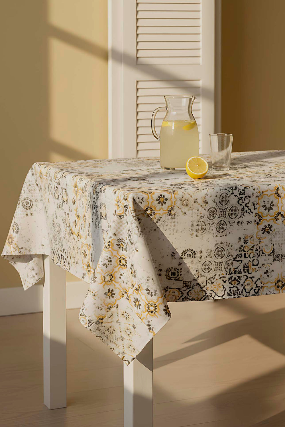 Vintage Etnik Desenli Masa Örtüsü, Sofra Bezi, Piknik Örtüsü