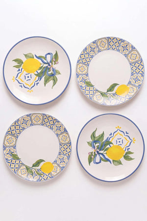 Limon Bliss Ege 4'lü Pasta & Sunum Tabağı 20 cm – görsel 6