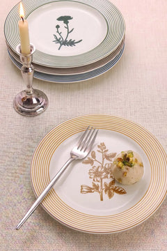 Floral Essence Assos 4'lü Pasta & Sunum Tabağı 22 cm