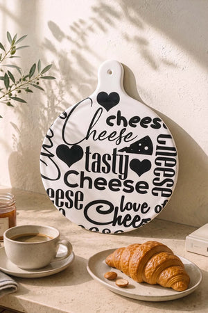 Cheese Keraart Tasty Peynir Sunum Tabağı 26 cm – görsel 2