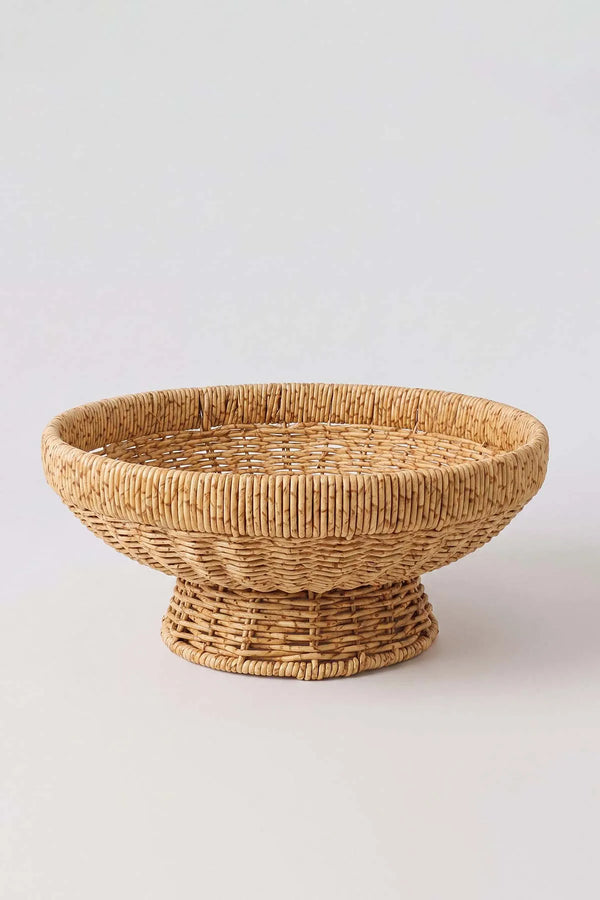 Hasır Ayaklı Rattan Meyvelik 28 cm – görsel 7
