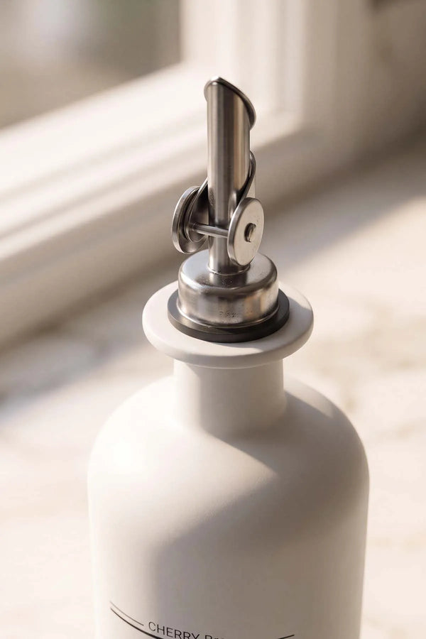 Beyaz Baskılı 2'li Yağdanlık & Sirkelik Set 500 ml – görsel 5