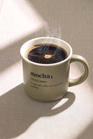 Mocha Mottolu Lory Porselen Kupa 380 ml – görsel 5