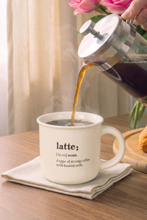 Latte Mottolu Lory Porselen Kupa 380 ml – görsel 2