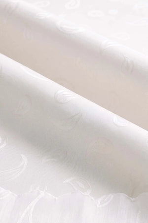 Beyaz Damla Desen Sıvı İtici Leke Tutmaz Masa Örtüsü 160x220 cm – görsel 4