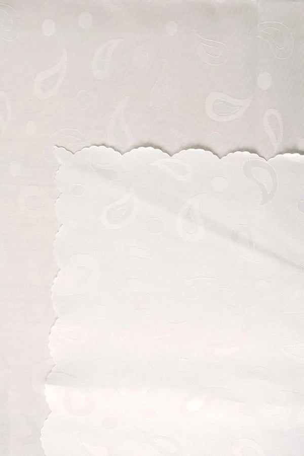 Beyaz Damla Desen Sıvı İtici Leke Tutmaz Masa Örtüsü 160x220 cm – görsel 6