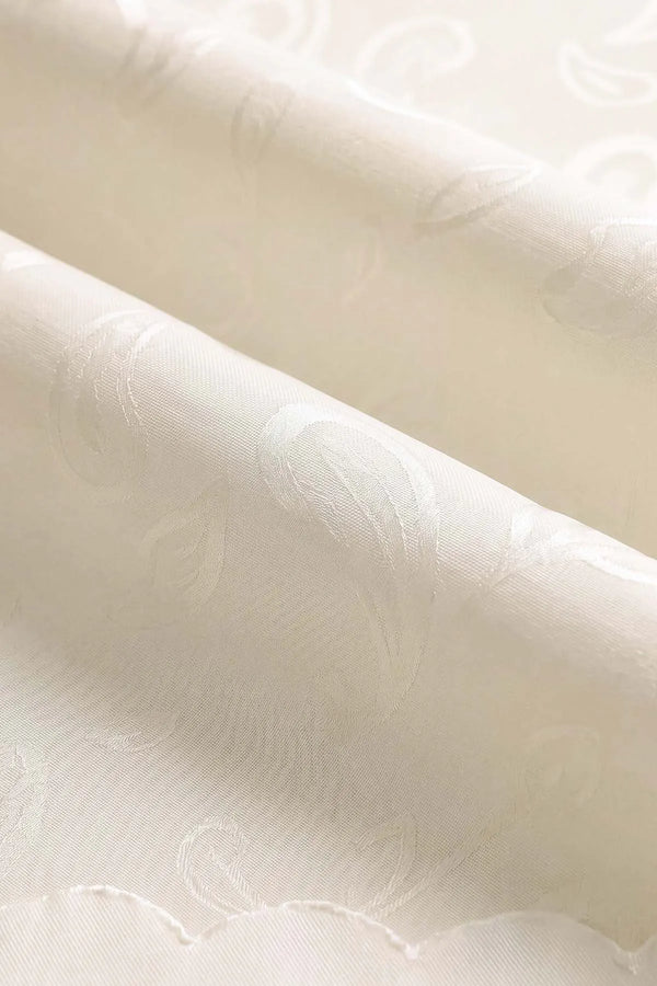 Krem Damla Desen Sıvı İtici Leke Tutmaz Masa Örtüsü 160x220 cm – görsel 4