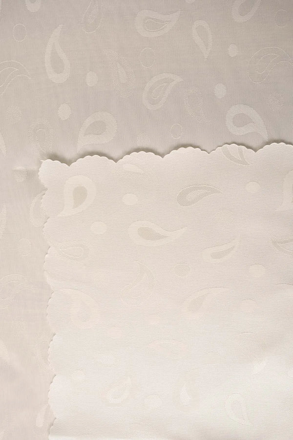 Krem Damla Desen Sıvı İtici Leke Tutmaz Masa Örtüsü 160x220 cm – görsel 6