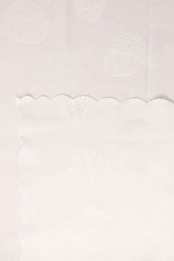 Beyaz Yaprak Desen Sıvı İtici Leke Tutmaz Masa Örtüsü 160x220 cm – görsel 6
