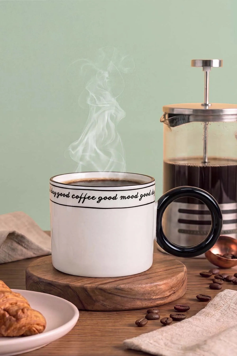 Good Mood Coffee Halka Kulplu Kupa 270 ml