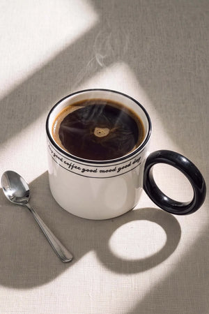 Good Mood Coffee Halka Kulplu Kupa 270 ml – görsel 3