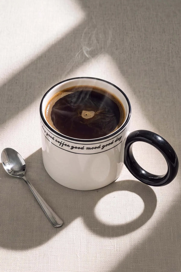 Good Mood Coffee Halka Kulplu Kupa 270 ml – görsel 3