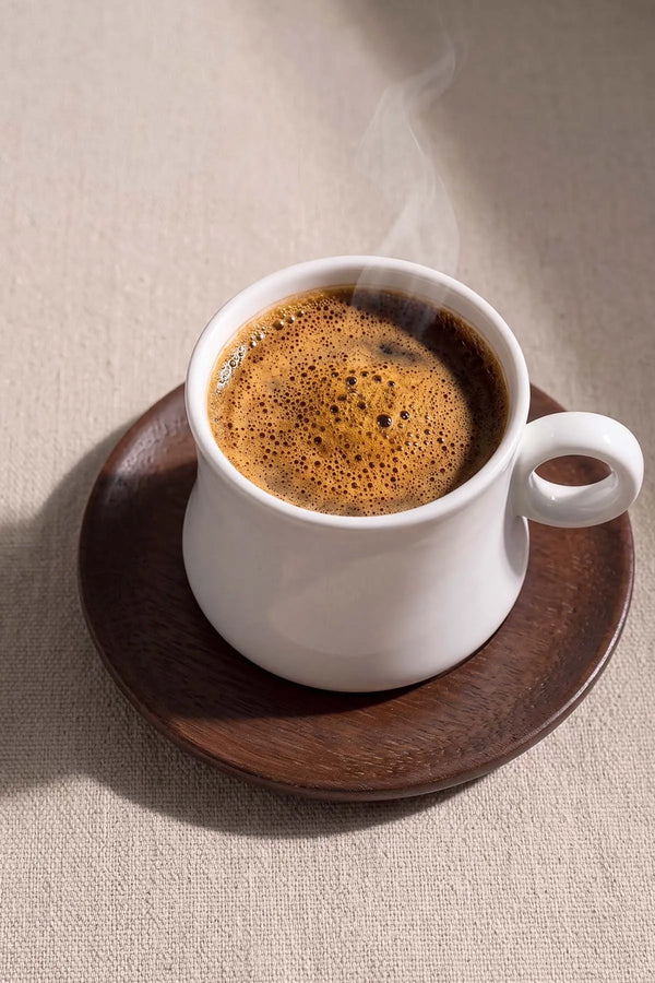 Kahverengi Bambu 6 Kişilik Fincan Takımı – 12 Parça – görsel 7