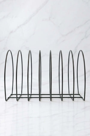 Siyah Metal Tabak Düzenleyici Organizer – görsel 6
