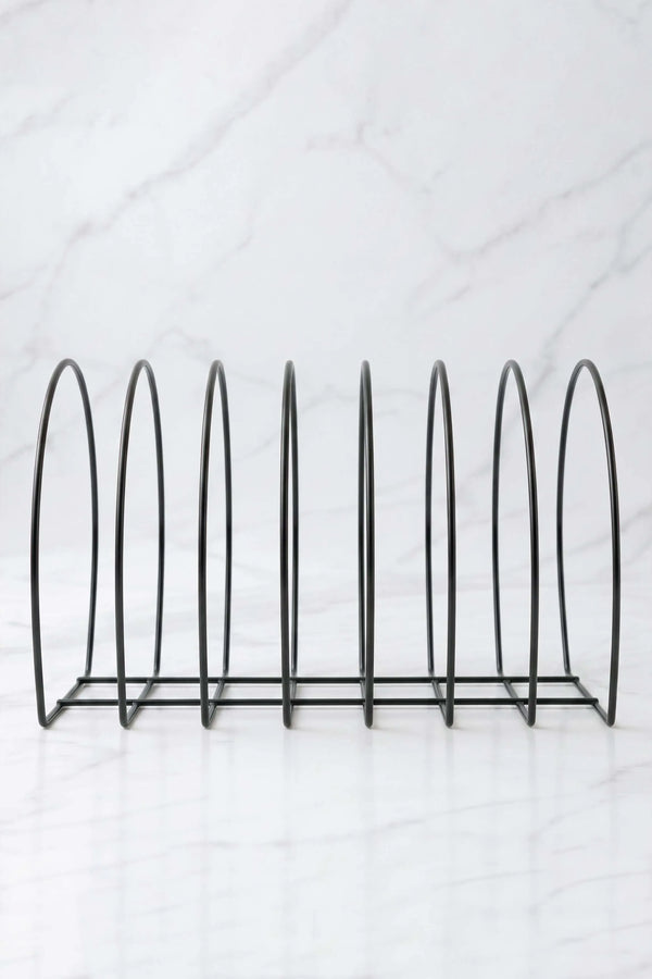 Siyah Metal Tabak Düzenleyici Organizer – görsel 6